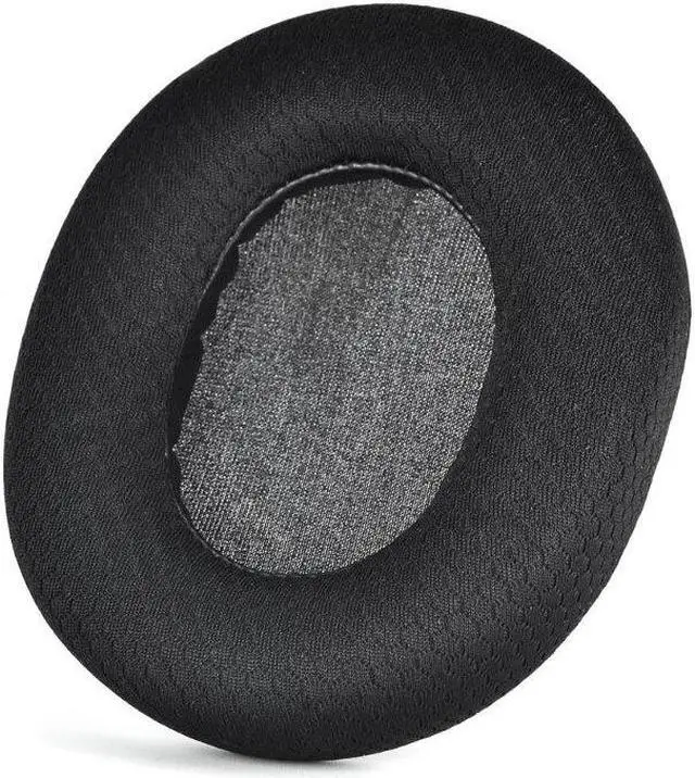 Alt view image 5 of 6 - Breathable Mesh Fabric Ear Pads for Arctis 1/3/5/7/9/PRO Headset Noise Cancelling Ear Pads Mesh Fabric Earpads Sleeves