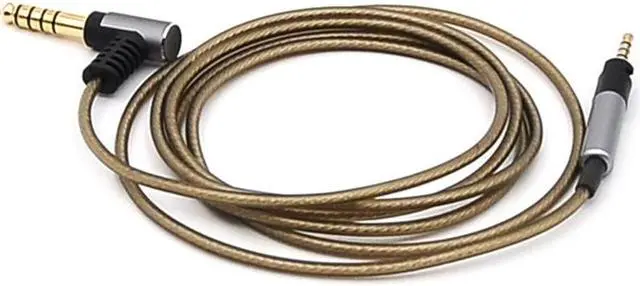 Alt view image 5 of 6 - Detachable Flexible Gaming Headphone Cable 4.4mm Noise Canceling Headset for HD598/se HD518 HD558 HD569 579 599