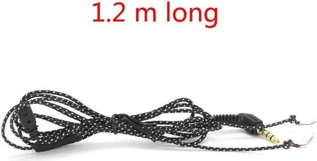 Alt view image 6 of 6 - Replacement Headphones Cable Cord Line for Earphones Headset