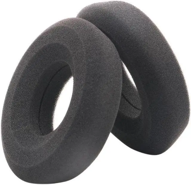 Alt view image 2 of 6 - Noise Canceling Ear Pads Fit for SR60/SR80 Leather Ear Pads Headphone Earpad 2x