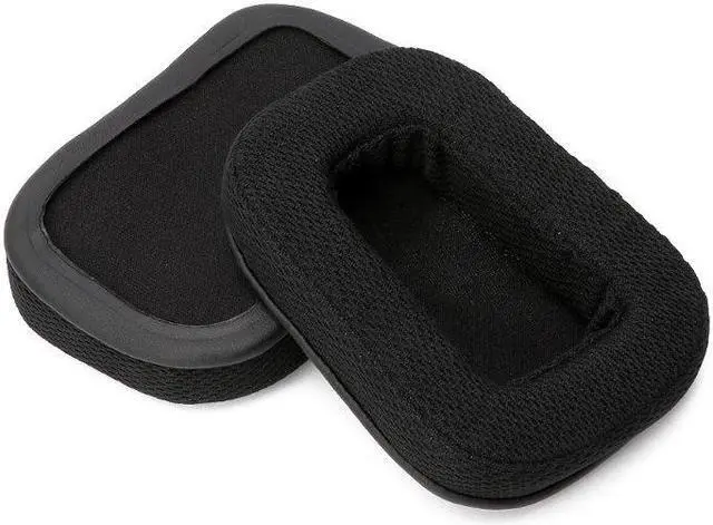 Alt view image 6 of 6 - 2 PCS Soft Foam Ear Pad Cushion Sponge Cover Soft Foam Ear Pads for G933 G633 Pillow Headset Memory Foam Earphone