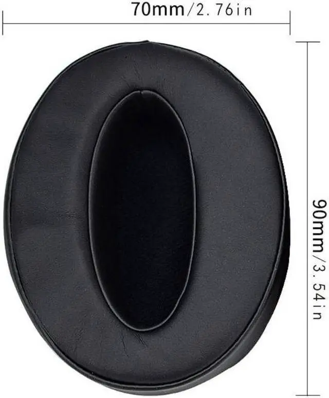 Alt view image 6 of 6 - Soft Memory Foam Earpads Leather Ear Cushion Cover Pads for HD4.50BT HD4.50BTNC
