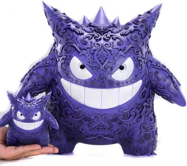 Cartoon Pokemon Gengar PVC Action Figure Toys Gengar Pokemon Anime