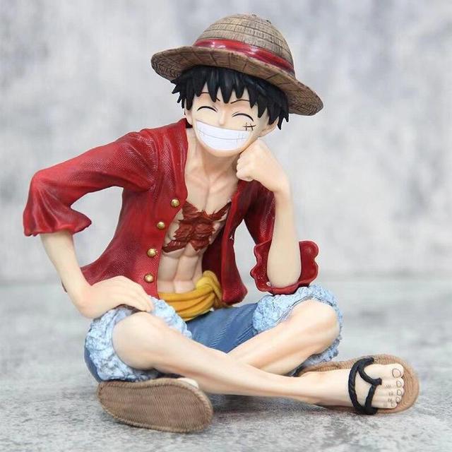 Luffy Anime Figure One Piece Collectible Model Toy Statue Decor Gift Kids  New