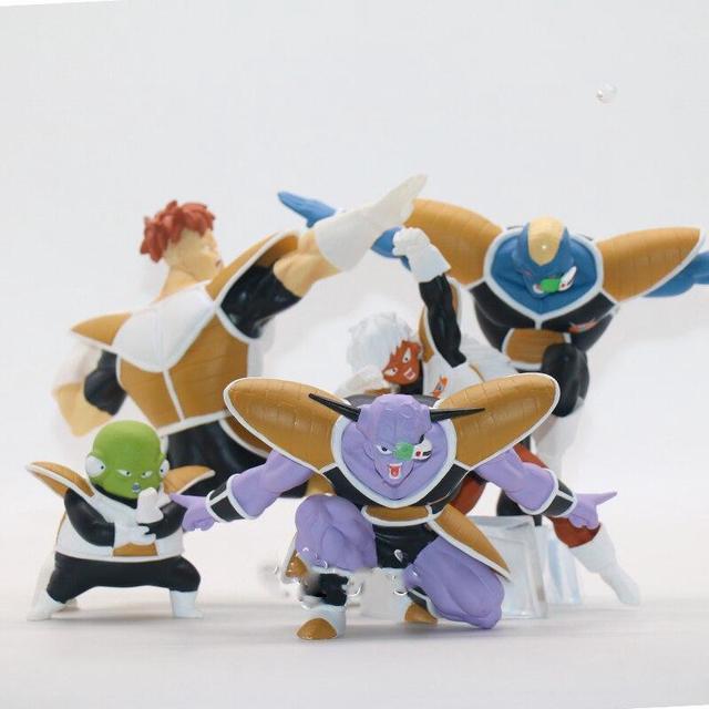 Dragon Ball Z 5Pcs set Ginyu Force Anime Action Figure Collection