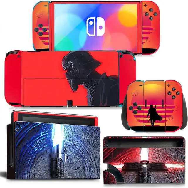 Main image of Star Wars Darth Vader Yoda Skin Sticker Decal for Switch Console  Controller Dock Skin Vinyl(2130)