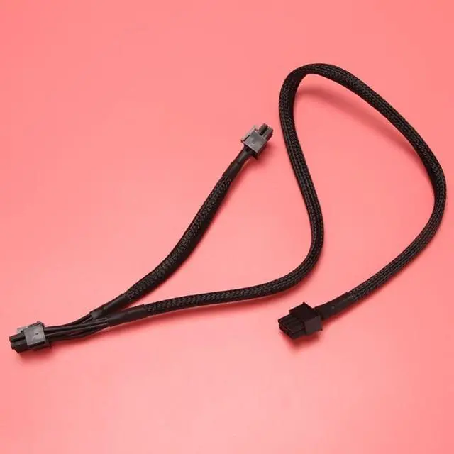 Alt view image 3 of 6 - GPU 8PIN to 8PIN (6+2) 6Pin Power Supply Cable for EVGA G+ G3P2 T2 GPU PCIe 8Pin 6+2Pin to PCIe CPU 8Pin