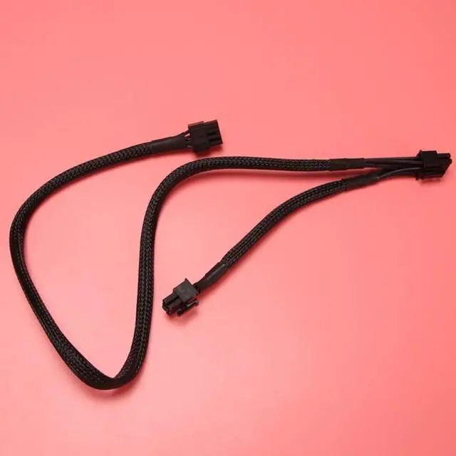 Alt view image 4 of 6 - GPU 8PIN to 8PIN (6+2) 6Pin Power Supply Cable for EVGA G+ G3P2 T2 GPU PCIe 8Pin 6+2Pin to PCIe CPU 8Pin
