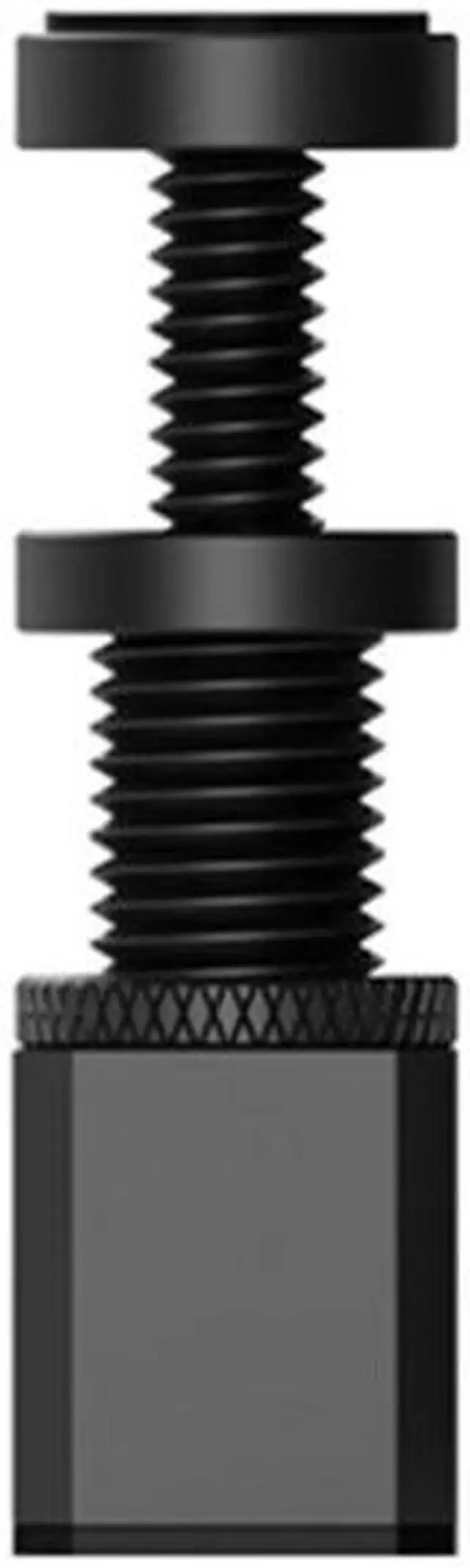 Main image of Vertical Mounting GPU Holder Bracket Telescopic Rotary Screw Stand for Graphics Card Easy Installation Magnetic Base(Black for GH 50)