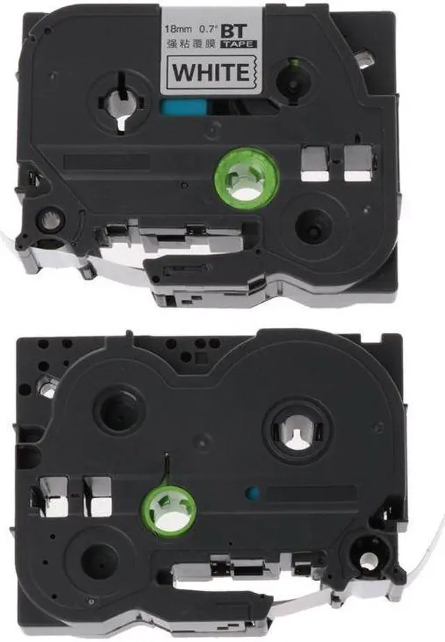 Alt view image 2 of 4 - Black on White Label Tape Replacement for Brother Tape tze-241 tz-241 Easy Use
