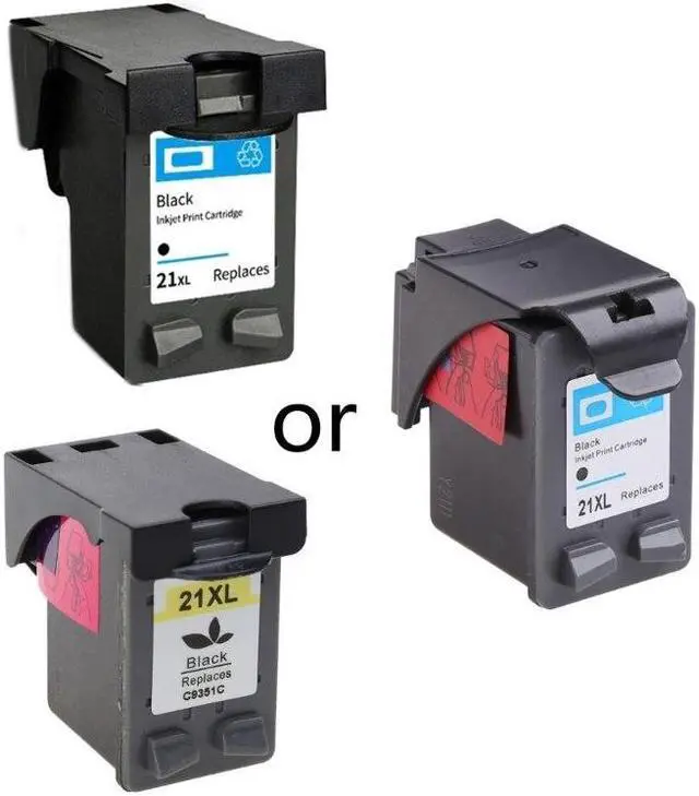 Main image of 1Set Remanufactured Ink Replacement Cartridge for h-p21 for h-p21XL 22 XL For Deskjet for envy D1520 D1550 F2240 F2250 P(BK)
