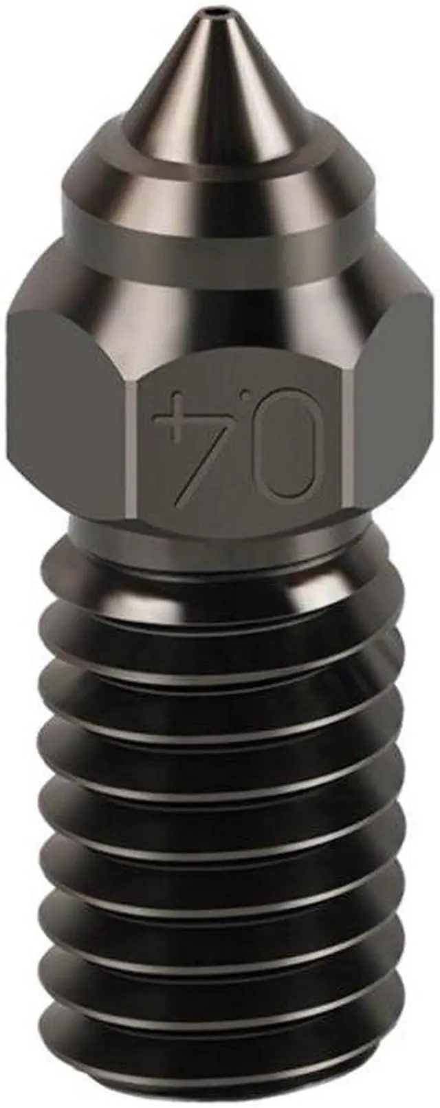 Main image of Hardness Nozzle for  Neptune 4 Hardened Stainless Steel Brass 0.4mm  Threaded 3D Printer Nozzles Replacement(hard steel)