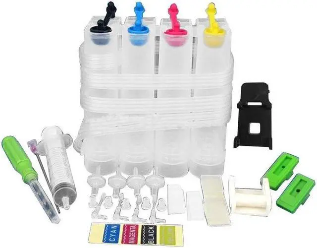 Alt view image 2 of 6 - Remanufactured Empty Refillable Ink Cartridge Replacement for WF-7620 Printer to Fill with Sublimation Ink or Dye Ink