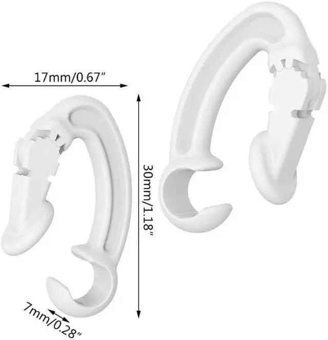 Alt view image 6 of 6 - 1 Pair Protective Earhooks Earphone Holder Anti-lost Earbuds Ear Hook for airpods 1 2