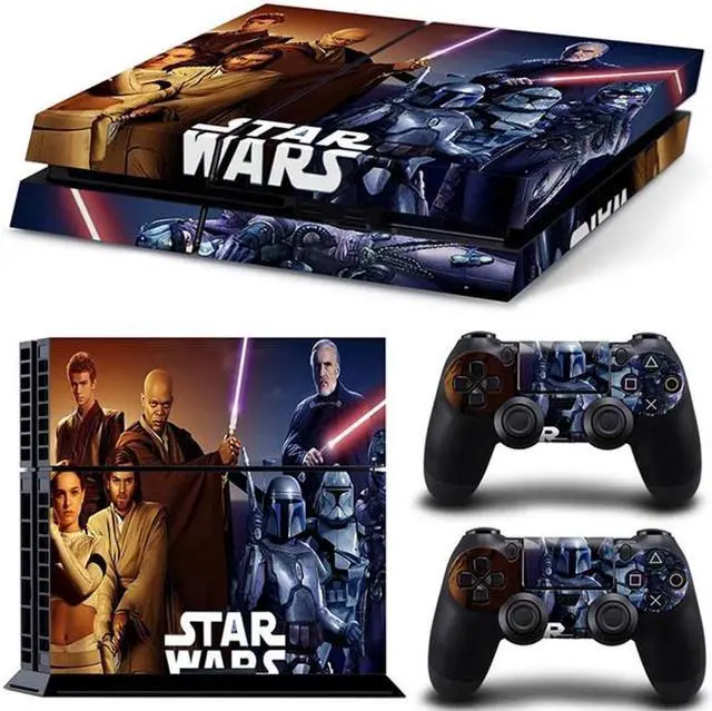 Main image of Star Wars Vinyl Game Console Skin Sticker for PS4 PS 4 Controller GamePad Printing Full Protective Film Para (TN-PS4-8039)