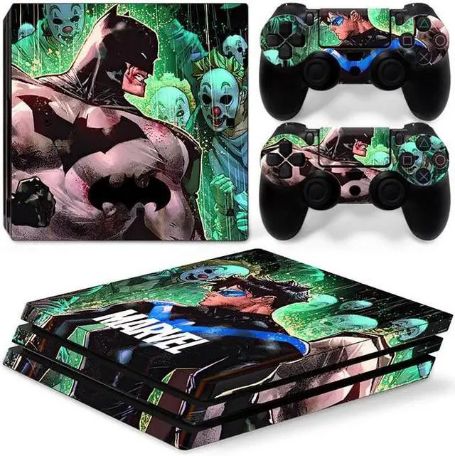 Main image of Venom Vinyl Skin Sticker for PS4 Pro Console 2 Controllers Decal Full Film Para Game Accessories(TN-P4Pro-7287)