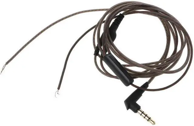 Alt view image 4 of 6 - Detachable Gaming Headphone Cable With Mic 1.2m Long for Phones/MP3/MP4/