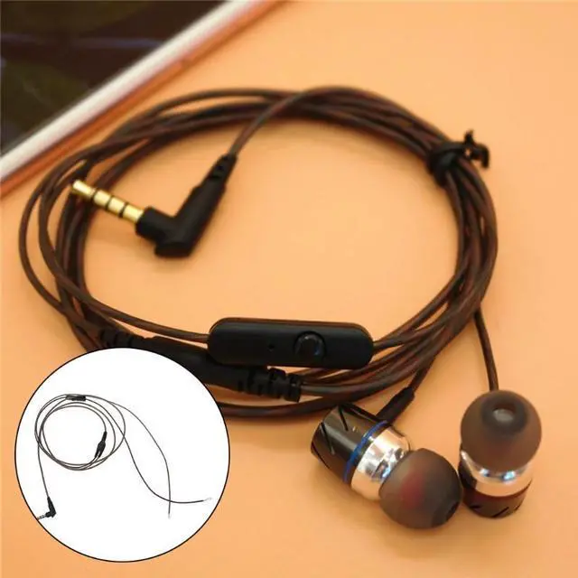 Alt view image 5 of 6 - Detachable Gaming Headphone Cable With Mic 1.2m Long for Phones/MP3/MP4/