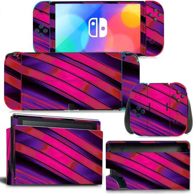 Main image of Christmas Candy Color Skin Sticker Decal for Switch NSConsole  Controller Dock Skin Vinyl Para(1214)