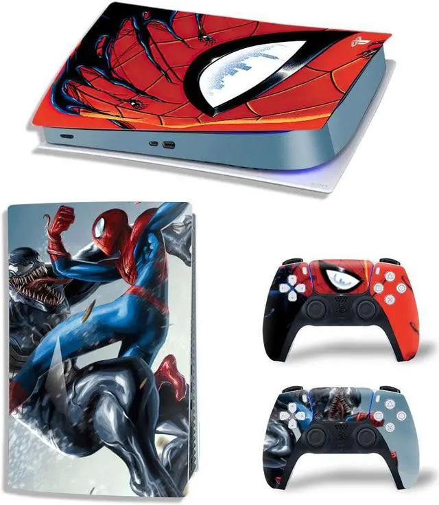 Main image of Cartoon Vinyl Skin Sticker For PS5Digital PS5 Game Console Game Handle Full Protective Film(TN-PS5Digital-6091)