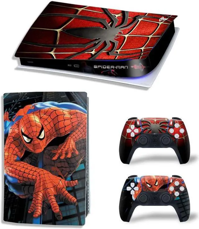 Main image of Cartoon Vinyl Skin Sticker For PS5Digital PS5 Game Console Game Handle Full Protective Film(TN-PS5Digital-6099)