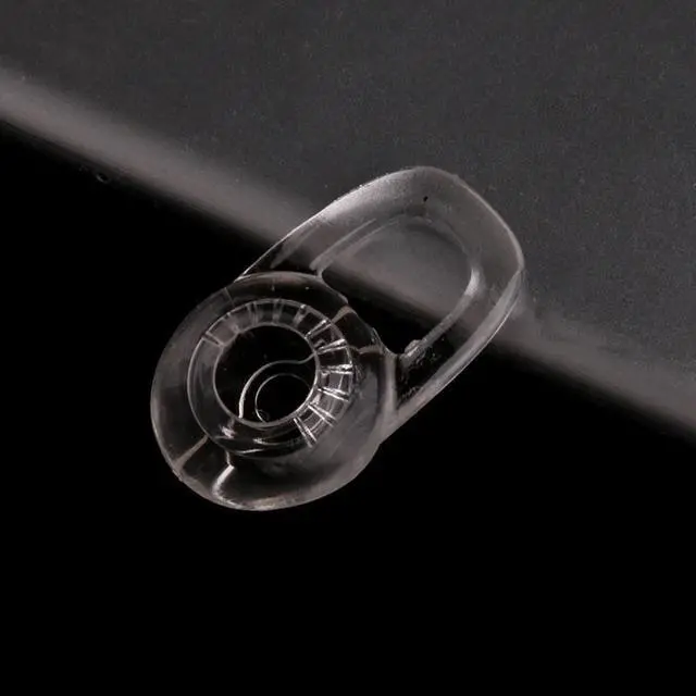 Alt view image 5 of 6 - Silicone Replacement Ear Bud Tips Clear Silicone Gels Virtual Surround Headset(Pink)