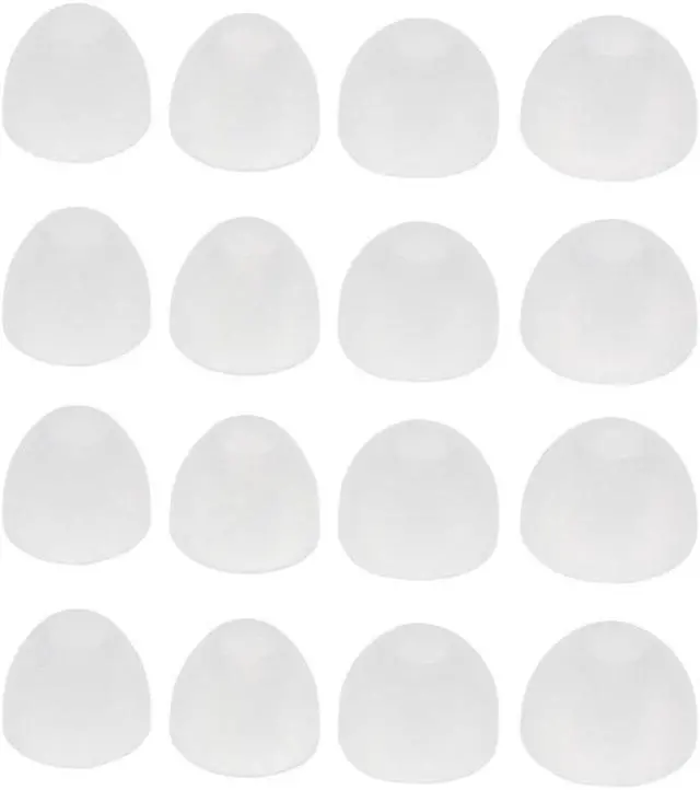 Main image of Silicone Earbud Tips Eartips Replacement Ear Pads for M5 Airdots Wileless Earphones Ear Pads(White)