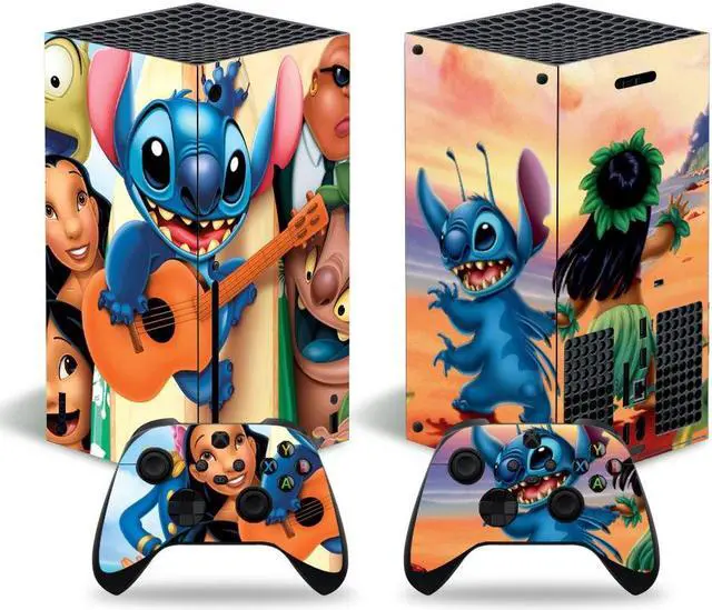 Main image of Stitch Series X Skin Sticker Decal Full Film for SeriesX Console and 2 Controllers Skin Sticker Vinyl(TN-SeriesX-8052)