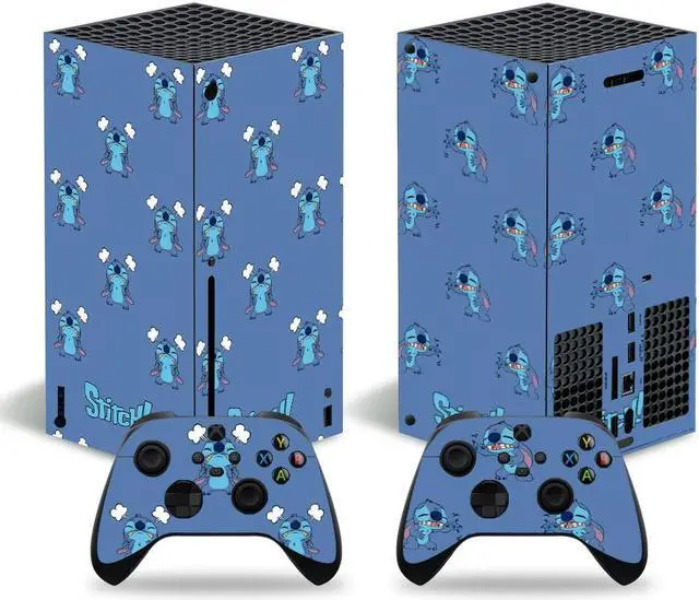 Main image of Stitch Series X Skin Sticker Decal Full Film for SeriesX Console and 2 Controllers Skin Sticker Vinyl(TN-SeriesX-8054)