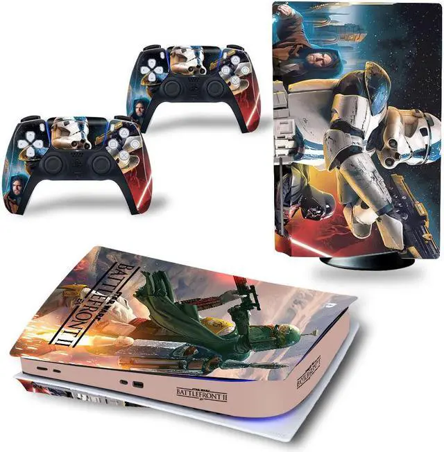 Main image of Star Wars PS5 Disk Skin Sticker Decal for PS5Disk Console and 2 Controllers PS5 Disk Skin Sticker Vinyl(TN-PS5Disk-4427)
