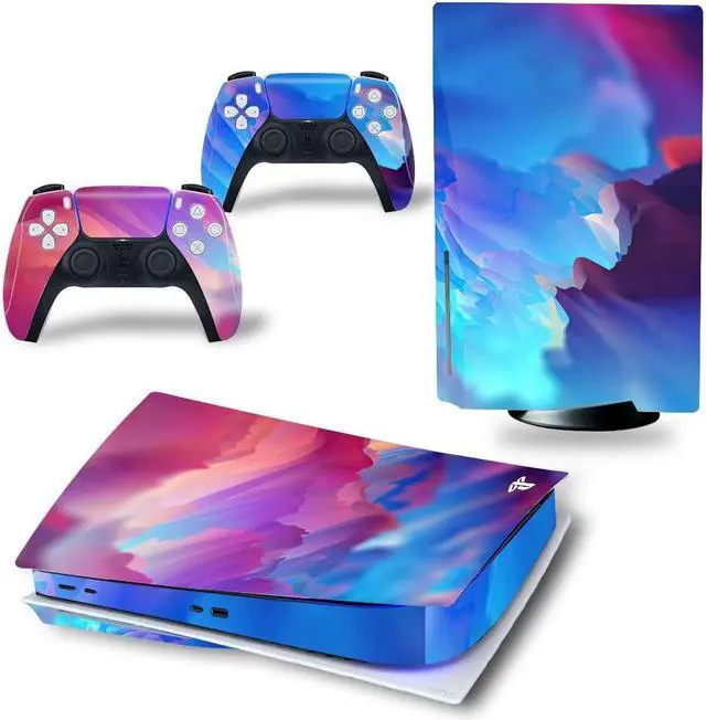 Main image of Game Console Full Protective Film Vinyl Skin Sticker For PS5PS5 Disk Screen Protector Capa Para Handle Stickers(TN-PS5Disk-4150)