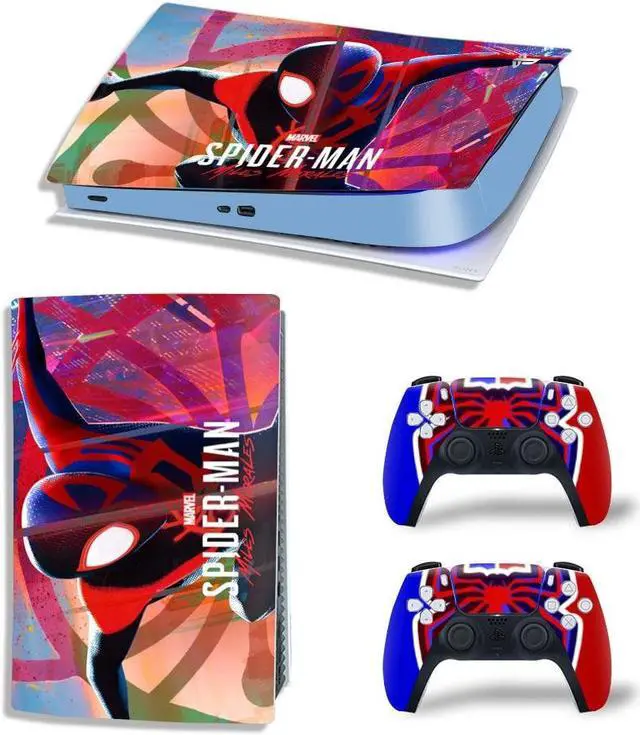 Main image of PS5 Digital Edition Skin Sticker Decal for PS5Console and 2 Controllers PS5 Skin Sticker Vinyl(TN-PS5Digital-4284)