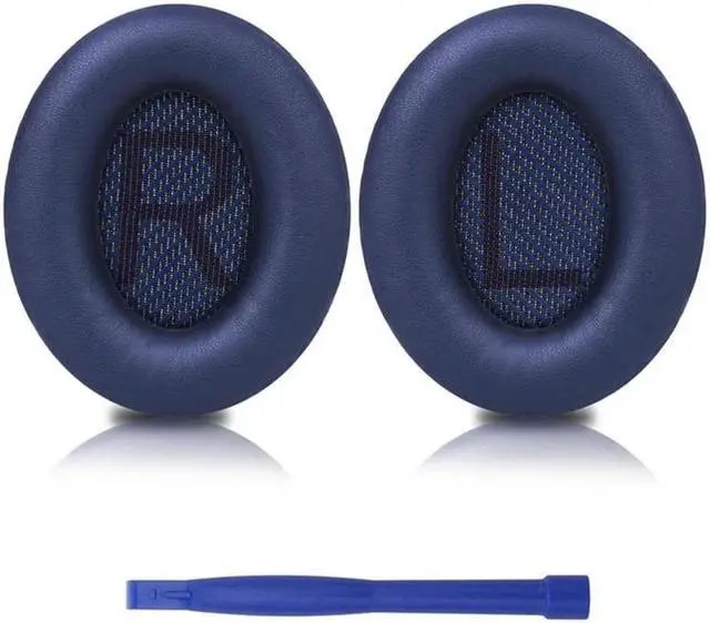 Main image of Elastic EarPad Cover for Bo-se QC35 Headphone Breathable Cover Ear Cushion(Navy Blue)