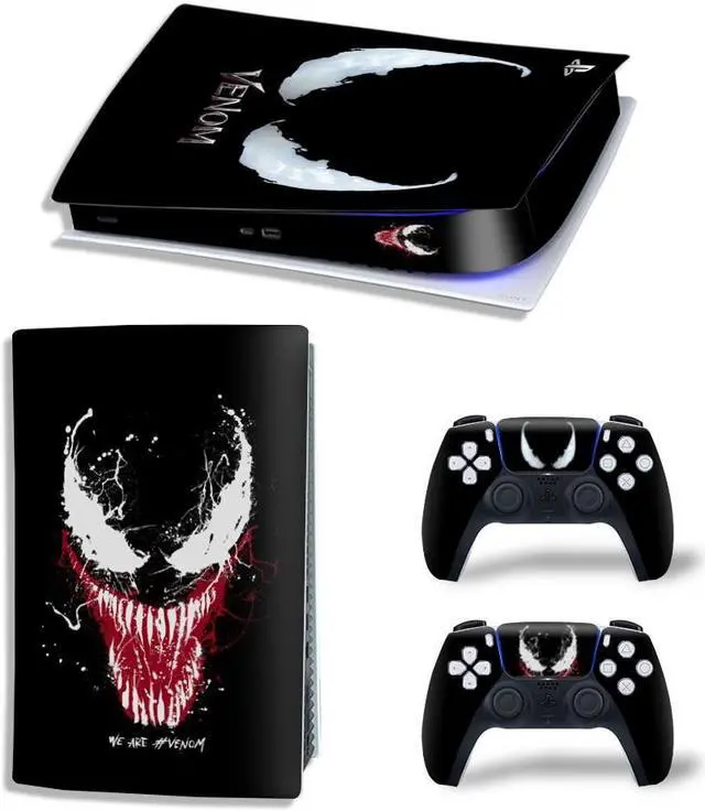 Main image of Venom Vinyl Skin Sticker For PS5Digital PS5 Game Console Game Handle Full Protective Film(TN-PS5Digital-10284)