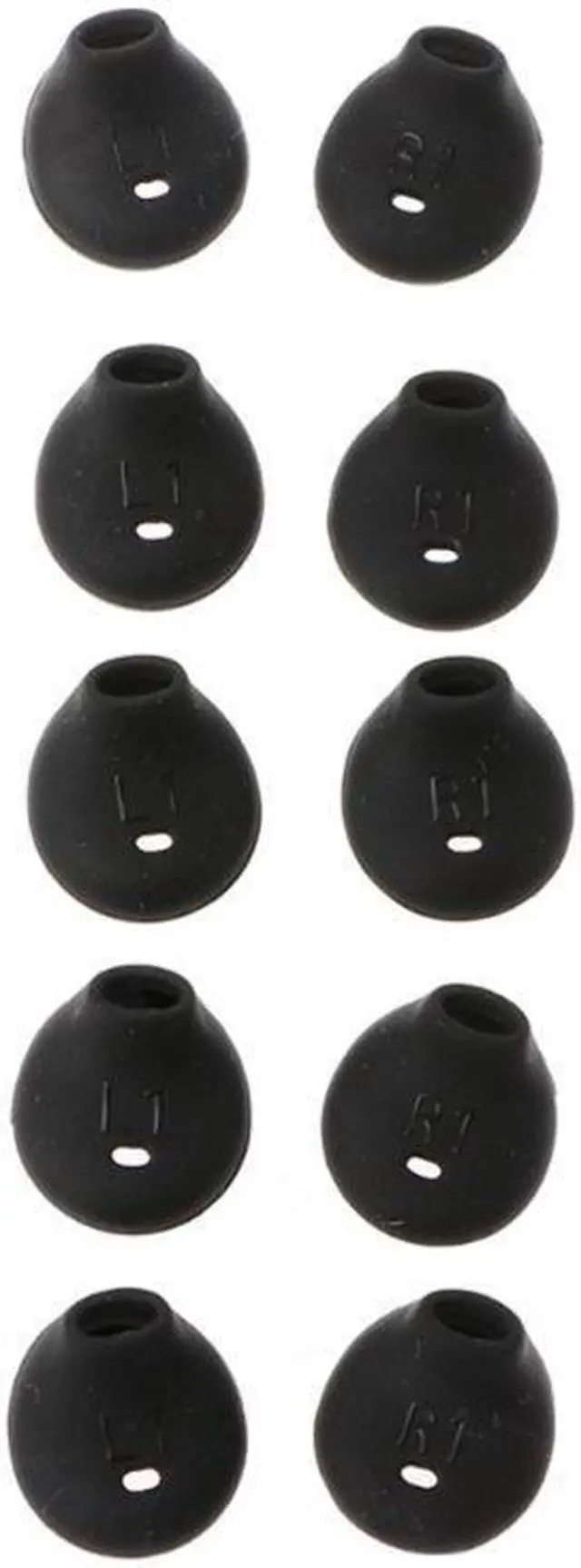 Main image of Silicone Sleeves Earbuds Ear Buds Tips fors-ony- WI-SP500 for S7  Earphone  Tips Repairing Parts(Black)