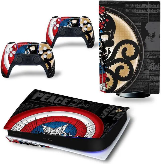 Main image of Cartoon Skin Sticker For PS5Disk PS5 Dick Game Console Game Handle Full Protective Film(TN-PS5Disk-2244)