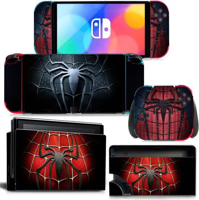 Main image of Skin Sticker Decal for Switch Console  Controller Dock Skin Vinyl Full Protective Film(1540)