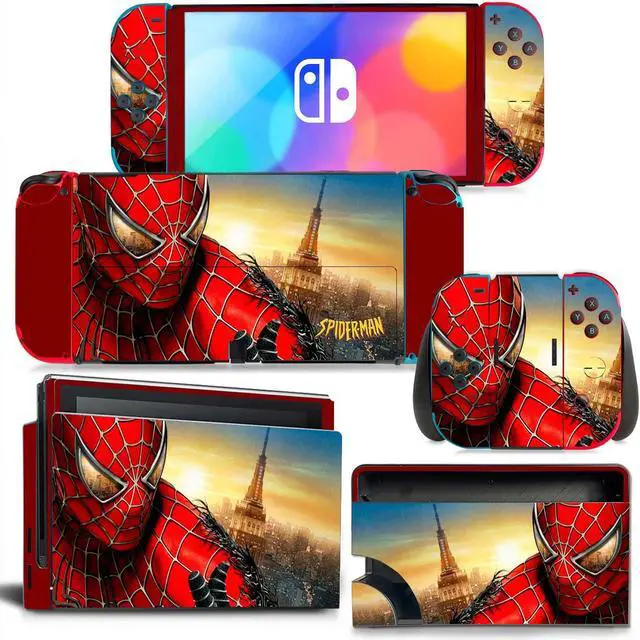 Main image of Skin Sticker Decal for Switch Console  Controller Dock Skin Vinyl Full Protective Film(1549)