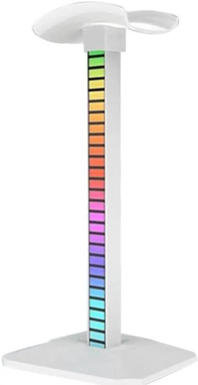 Main image of RGB Headphone Stand with USB ypeC Input Desk Gaming Headset Holder Hanger Rack TypeC Fast Charge(White)