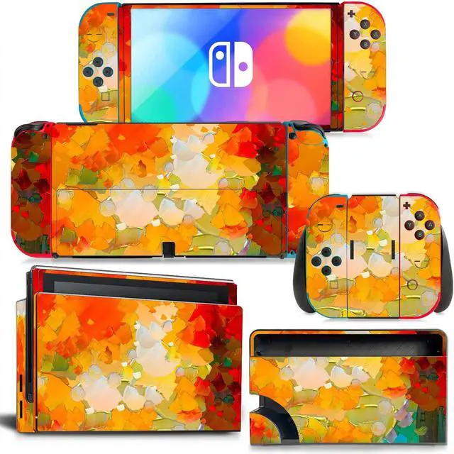 Main image of Printing Skin Sticker Decal for Switch NSConsole  Controller Dock Skin Vinyl Protective Film Para Coque(1234)