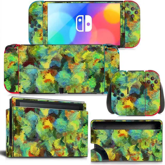 Main image of Printing Skin Sticker Decal for Switch NSConsole  Controller Dock Skin Vinyl Protective Film Para Coque(1234)