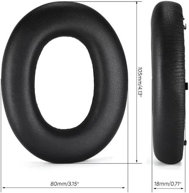 Alt view image 6 of 6 - Headset Ear Pads Sleeves for Bowers  Px7 Headphone Earpads Noise Cancelling Earmuff Easy to Install Accessory
