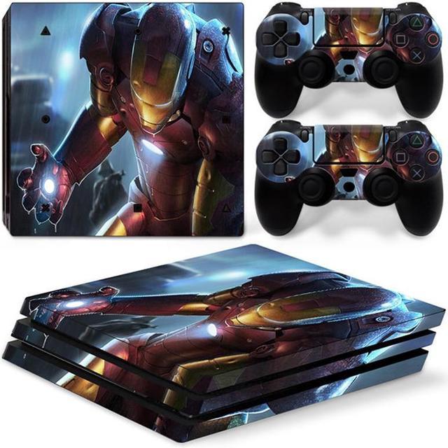 Skin PS4 PRO Adesiva Iron Man