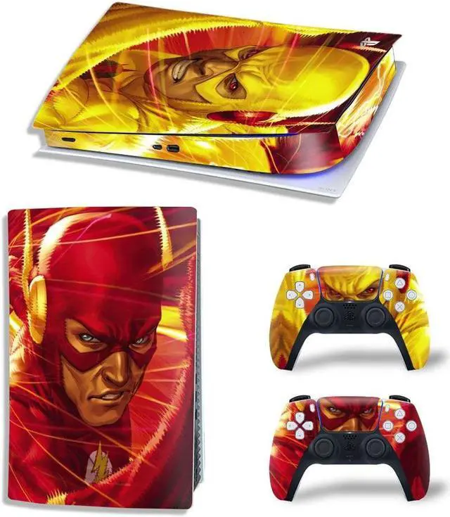 Main image of Captain America PS5 Digital Edition Skin Sticker Decal for PS5Console 2 Controllers PS5 Sticker Vinyl(TN-PS5Digital-2258)