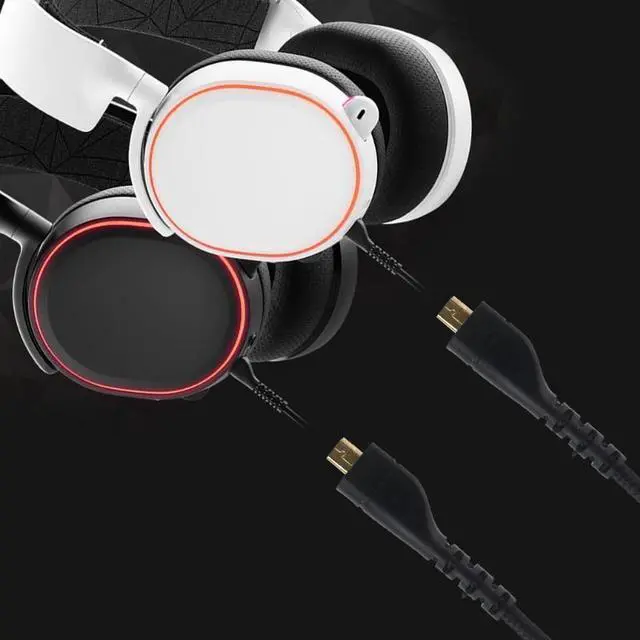 Alt view image 2 of 6 - 3.9ft Long Headphone Cable -Audio Extension Cord for -Arctis 3 5 7