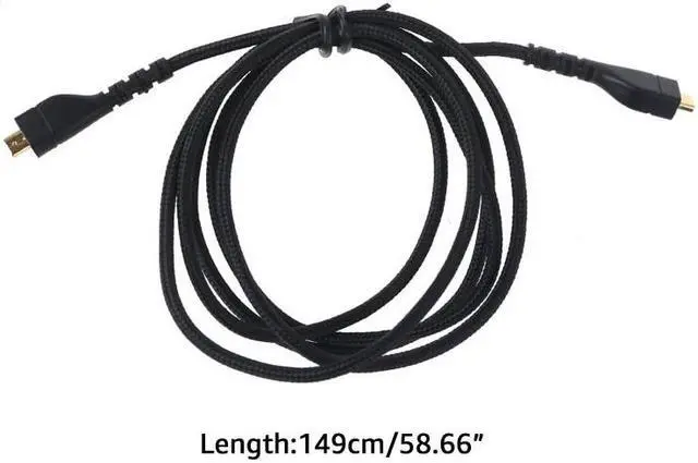 Alt view image 6 of 6 - 3.9ft Long Headphone Cable -Audio Extension Cord for -Arctis 3 5 7