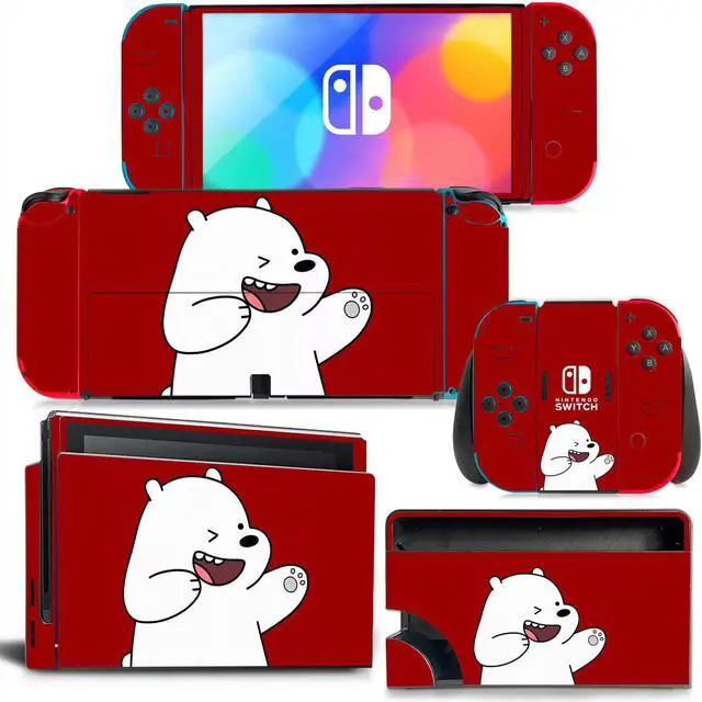 Main image of Winnie the Pooh StellaLou Strawberr Skin Sticker Decal for Switch Console  Controller Dock Skin Vinyl(2087)