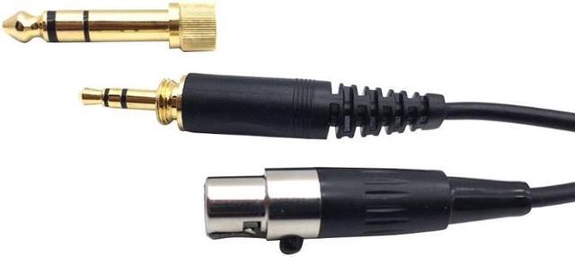 Alt view image 3 of 6 - 6.3/3.5mm  Headphone Cable  Line Cord for Q701 K702 K240 K141 K271 K171 K181 for 3M