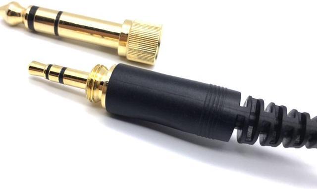 Alt view image 5 of 6 - 6.3/3.5mm  Headphone Cable  Line Cord for Q701 K702 K240 K141 K271 K171 K181 for 3M
