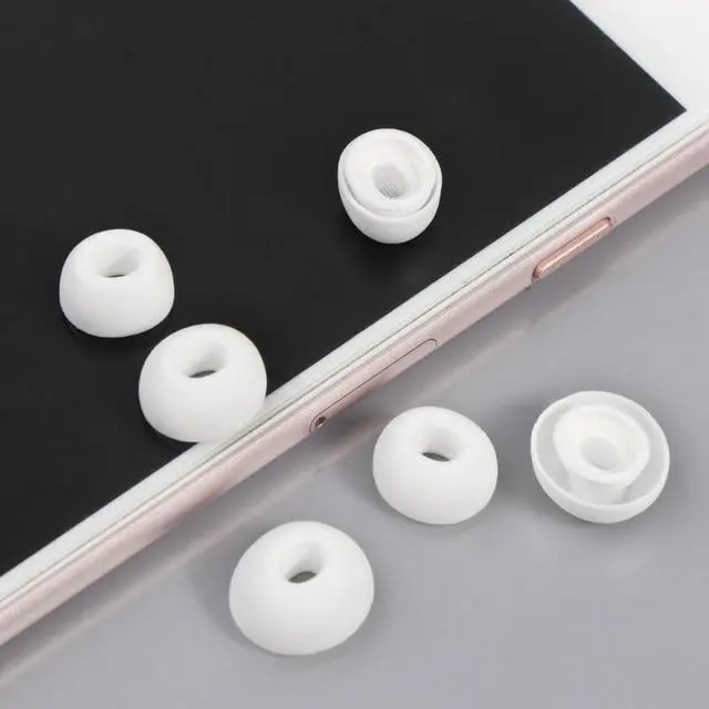 Alt view image 5 of 6 - S/M/L Ear Tips Eartips Earbuds Tips Replacement for airpods  Headphones